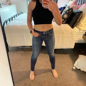 Low Rise American Eagle Blue Denim